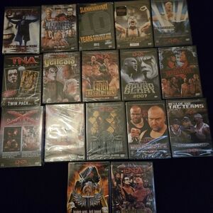 Wrestling DVD Collection Tna Still In Plastic 17 Brand New Dvd And Box Sets